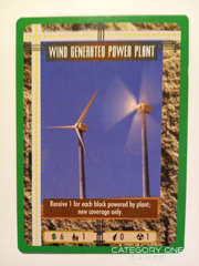 Wind Generated Power Plant